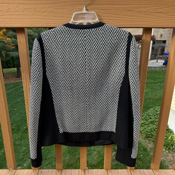 Ann Taylor Woven Moto Style Jacket - 16 Tall - Picture 8 of 12